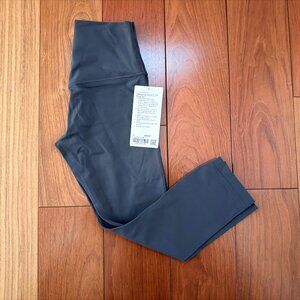 Lululemon Align HR Crop 21" Graphite Grey Size 4 NWT